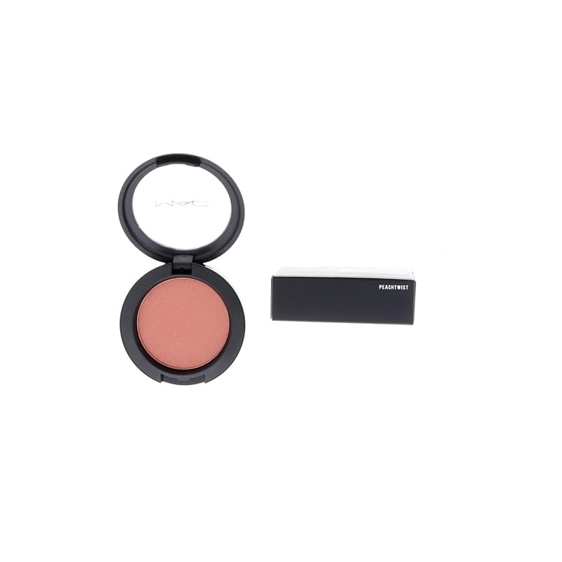 MAC Sheertone Shimmer Blush Peachtwist for Women, 0.21 Ounce