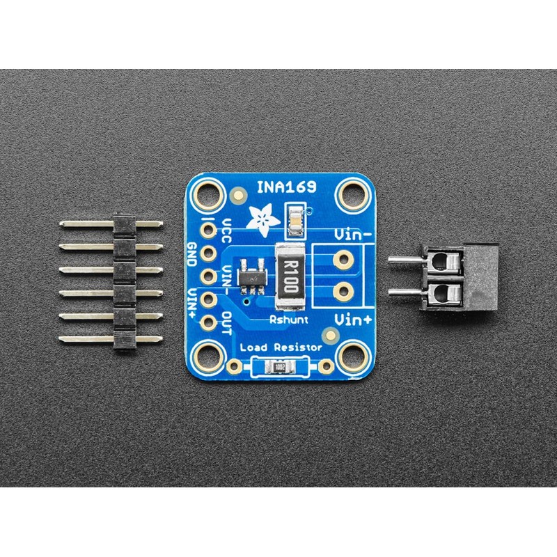 Adafruit INA169 Analog DC Current Sensor Breakout - 60V 5A