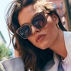 DIFF Meredith Designer Oversized Square Sunglasses for Women | Moscow