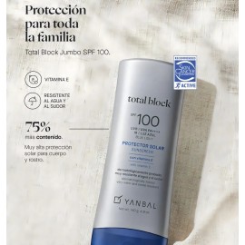 Total Block Protector Solar Fps Uva Jumbo 140gr Yanbal