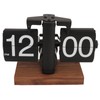 Digital Flip Down Clock Retro Automatic Turning Battery Operated Mechanical