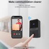 Eacam 1080P High Resolution Visual Smart Security Doorbell Camera Wireless