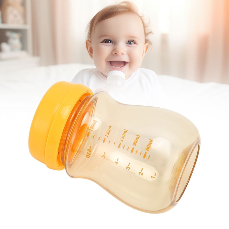 Breastmilk Storage Bottles with Lid Wide Mouth Breastmilk Containers Collection