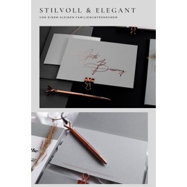 Joli Coon ‘Gute Besserung’ (Get well soon) Card with Envelope and Wax Seal – Get Well Card (German Version)