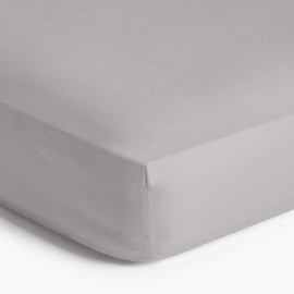 Imperial Rooms Brushed Microfibre King Size Fitted Sheet 25 CM Easy Care Soft Bed Sheets Fade Resistant (Grey)