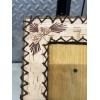Birch Bark Picture Frame 5x7 Canoe, Pine cones BWCA