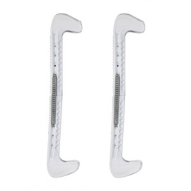 Gymnastics Supplies,1 Pair Plastic Ice Skate Blade Protectors On Hard Concrete Ground White (White)