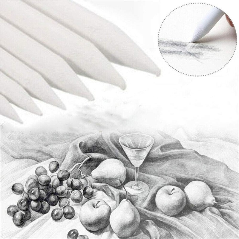 Blending Stump and Tortillions - 6pcs Drawing Stumps,Paper Art Blenders,Art