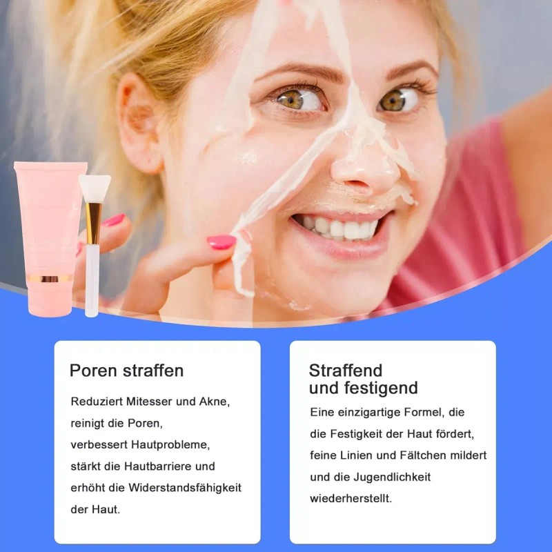 Máscara De Colágeno Para Envolver La Noche, Máscara Exfolian