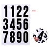 Tenare 96 Pieces 8 Set Mailbox Numbers Vinyl Waterproof Numbers