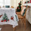 Tablecloth Christmas Tablecloth Washable Christmas Table Cloth Garden Tablecloth Oilcloth