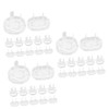 Operitacx 3 Sets Transparent Babyproof Outlet Covers Safety Plug Protectors