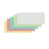 Limit Punched Cardboard Divider Strips 180gsm 5 Colours Pack of