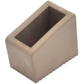 DEWEPRO® x-Tools Rubber Foot - Opening Approx. 56 x 22 mm - Ladder Shoe Rubber Cap for Wooden Ladder, Painting Ladder, Stepladder and Easel