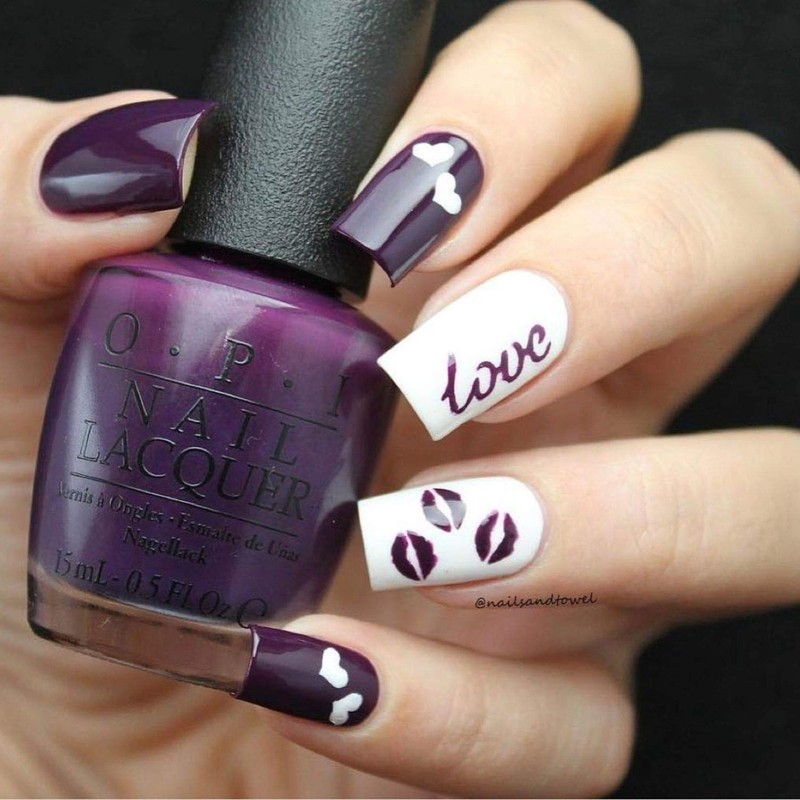 Whats Up Nails - Kisses Nail Stencils Stickers Vinyls for