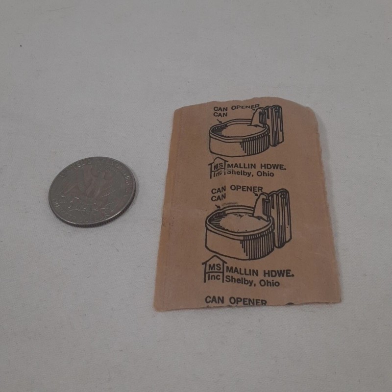 Original Vietnam US P-38 Can Opener MS Mallin HDWE Shelby