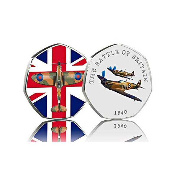 The Commemorative Coin Company Full Colour BATTLE OF BRITAIN .999