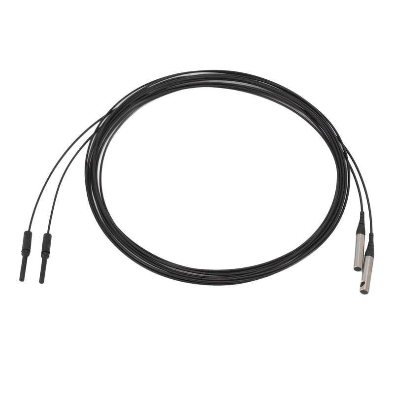2PCS Fiber Optic Sensor Cable 0‑3600mm Detection Distance Through Beam