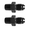 4AN Male Flare to 1/8'' NPT Male Hose Pipe Fitting
