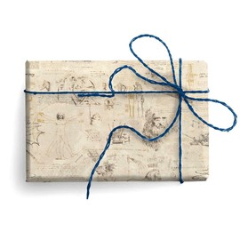Leonardo Italian Wrapping Paper, Folded