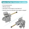 uxcell Motorcycle Fuel Valve Petcock with Male Thread for Honda