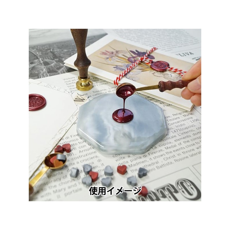 Sealing Marble Stamp Stand for Sealing Stamps, Gray AS-Base