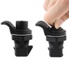 HOWDIA 1Pcs Push Button Lock Glove Box Latch, Tool Box