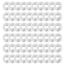 Pack of 60 NFC Stickers NFC Chip NFC Tags 213 White Label NFC Tag Sticker Programmable Identification, Counterfeit Protection, Traceability Works with All NFC-Enabled Phones and Devices