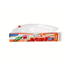 Multi-Purpose Jumbo Size Plastic Storage Bags, 2.5 Gallon, 4-pk