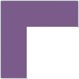 23x28 Purple Iris / Grape Custom Mat for Picture Frame with 19x24 opening size (Mat Only, Frame NOT Included)