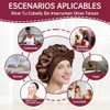 Tubos para Cabello Sin Calor: 3 Piezas Heatless Curls con