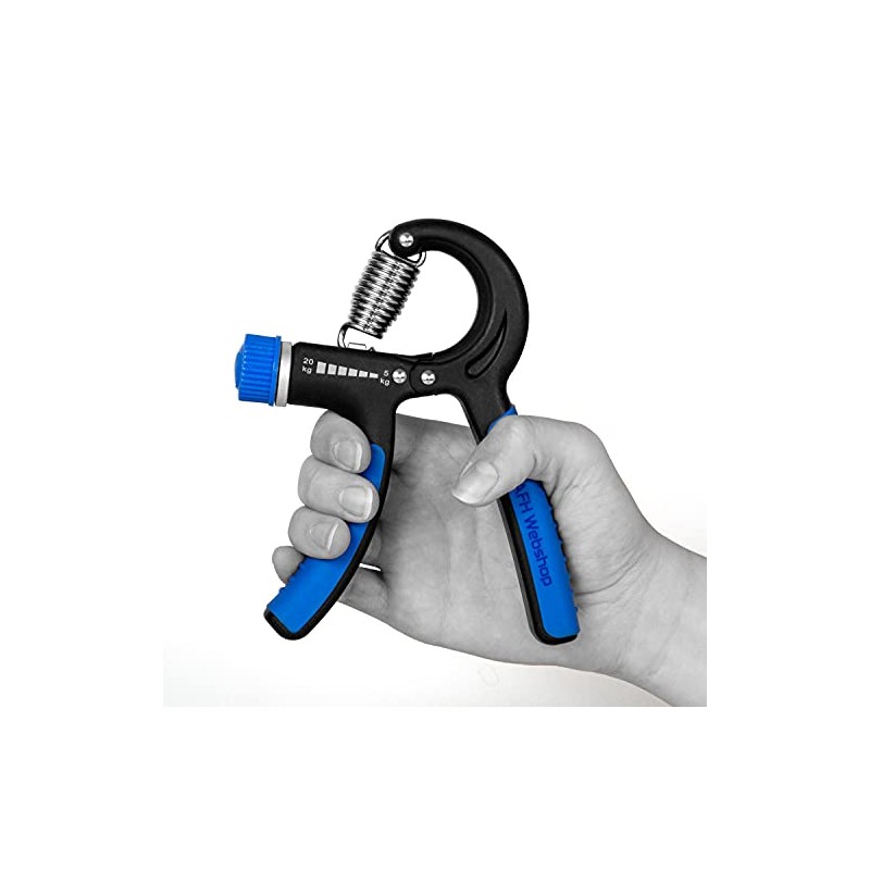 AFH Adjustable Spring Grip Hand Exerciser 3 Thicknesses in Set