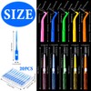 30 Pcs Interdental Brushes Set with Multiple Sizes, Includes 5