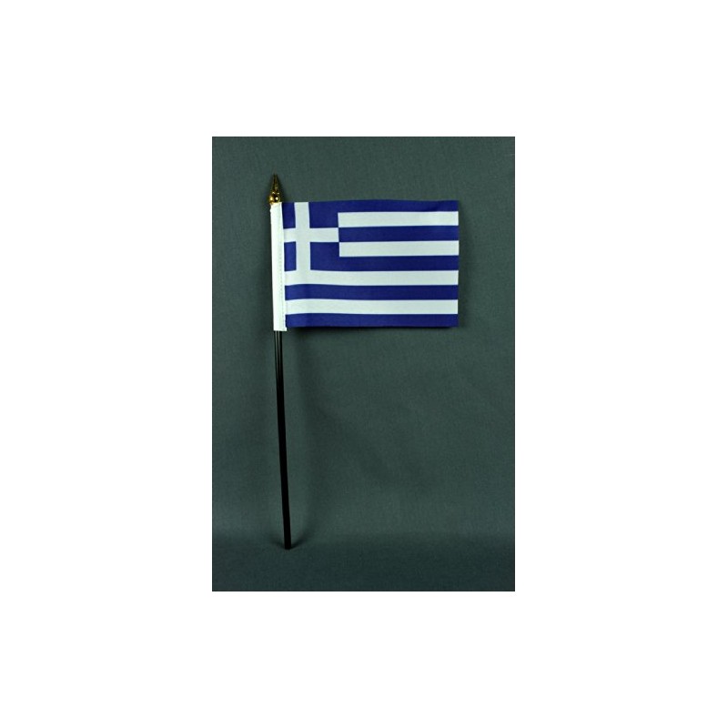 Buddel-Bini Small Greece Table Flag 15 x 10 cm with
