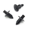 VVO Fasteners- Black Plastic Front Grille/Slam Panel Clips for Volvo