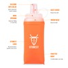 UTOBEST Soft Flask Running Water Bottle Collapsible Water Bottle for