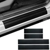 Car Accessories Carbon Fiber Door Sill Scuff Plate Auto Door