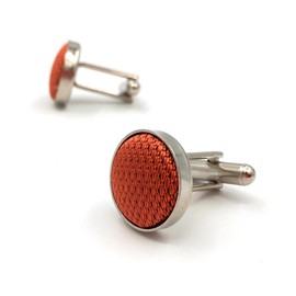 shlax&wing Solid Color Orange Neckties Ties For Men Business Dress XL 57.5" 63" Skinny