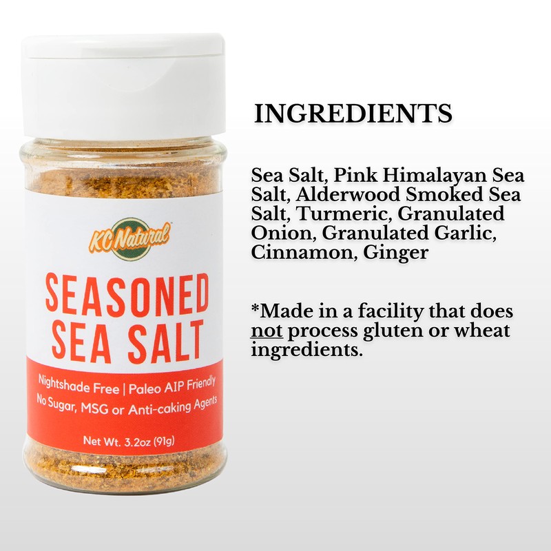KC Natural - Paleo AIP Seasoning and Salt Bundle (3