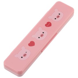 Skater CCS3SAAG-A Pompon's Pig Combination Set, 7.1 inches (18 cm), Antibacterial, For Adults, Made in Japan