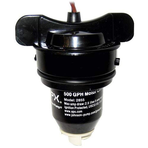 Johnson Pump - 28552 - Cartridge Pump Replacement Motor , Black