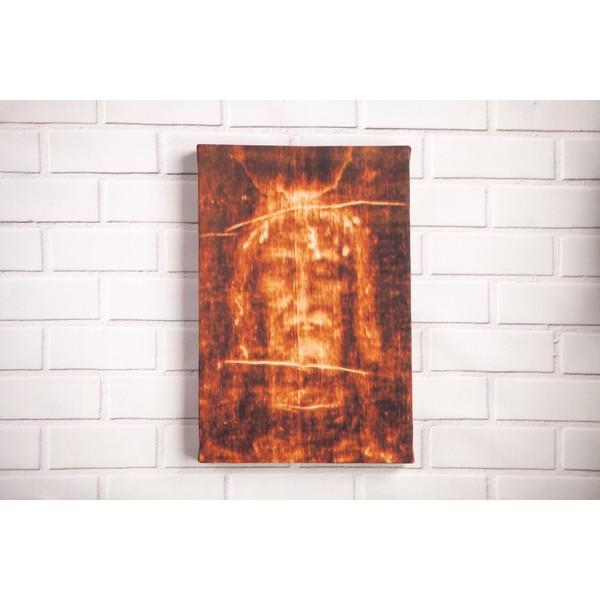 The Shroud of Turin Jesus Christ Face Canvas Print, Gallery