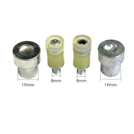 Trimming Shop Genuine Kam Snaps Heart Shape T5 (Size 20) Plastic Button Fastener Fixing Dies Set for Green Hand Press Machine, Fixing & Fastening Baby Clothes, DIY Crafts