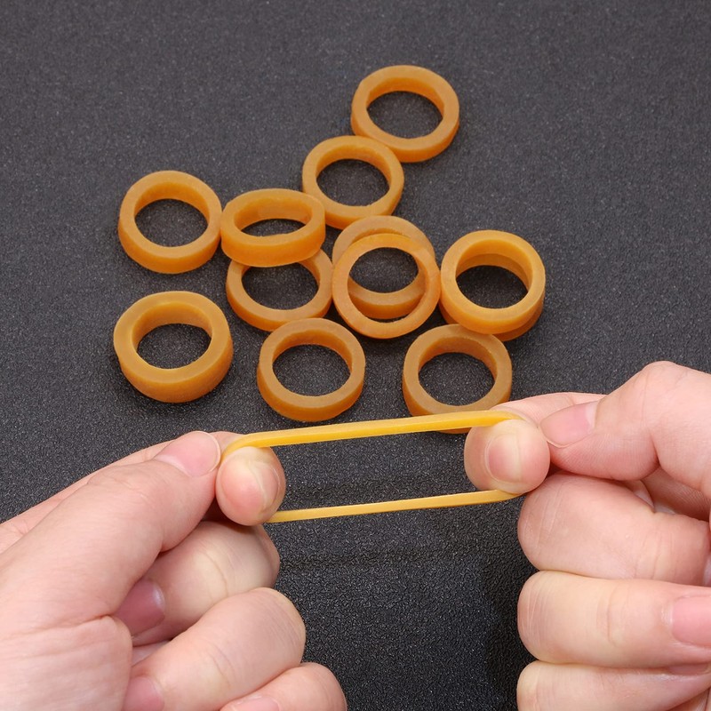 ONLYKXY Rubber bands 23mm OD 16mm ID Silicone Cable Ties