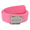 BEST DIVERS Men's Belt Fuchsia Buckle Stainless Steel Diving Belt