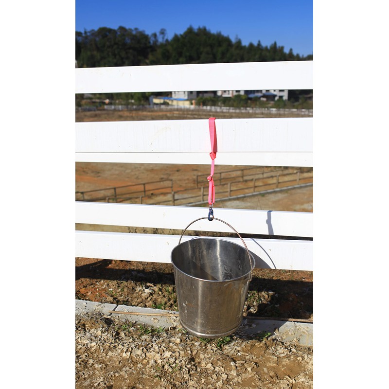 T TEKE Adjustable Heavy Duty Bucket Strap Hanger with Easy-on