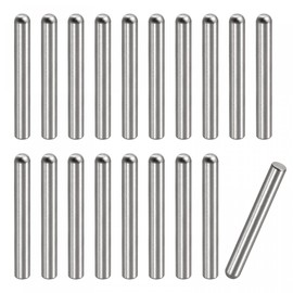 sourcing map Dowel Pin 304 Stainless Steel Round Head Wooden Bunk Bed Shelf Pins Support Shelves Fixing Elements 5 x 40 mm Pack of 20