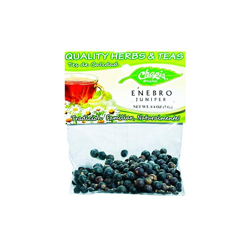 3 PIECES CHAPIS ENEBRO NATURAL HERBS HIERBAS Net Wt. 1/4