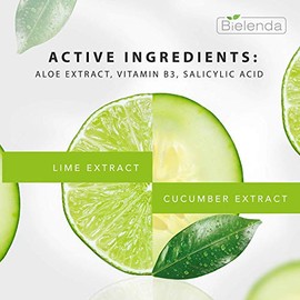 Bielenda Bielenda cucumber & lime anti-shine cream day/night 50ml