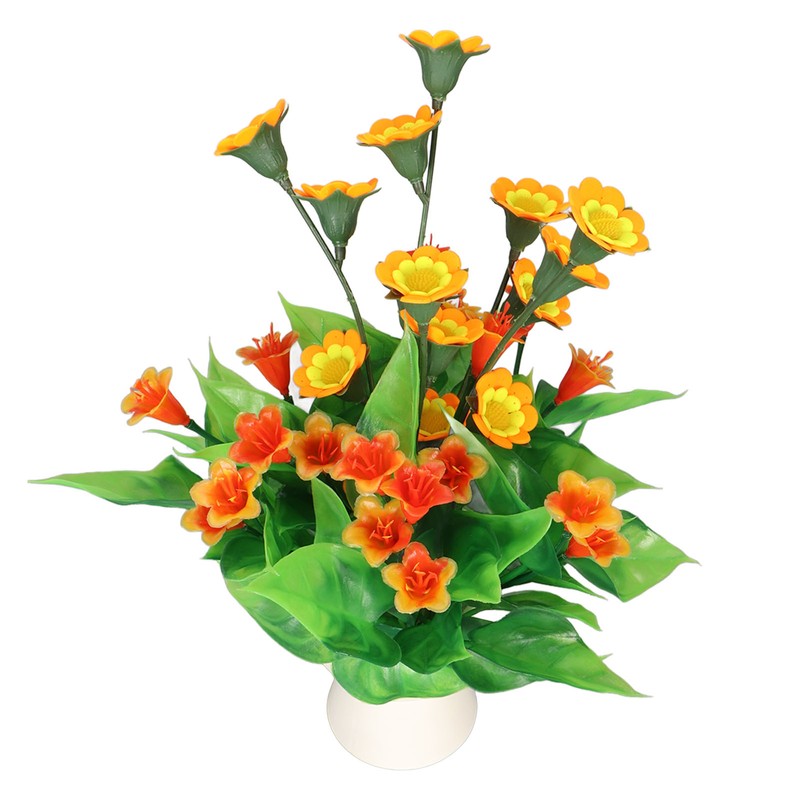 Aquarium Artificial Flower Decoration Simulation Fish Tank Fake Flower Landscaping